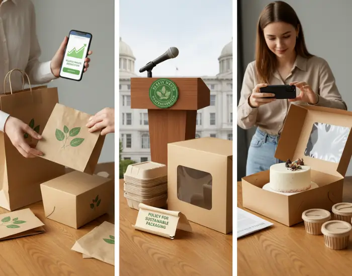 Eco-Friendly Cake Packaging – Blue Heaven Eco-friendly cake packaging by Blue Heaven using sustainable materials