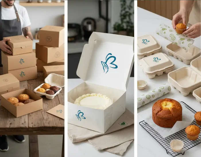 Eco-Friendly Cake Packaging Boxes – Blue Heaven Sustainable kraft paper cake box with eco-friendly packaging by Blue Heaven